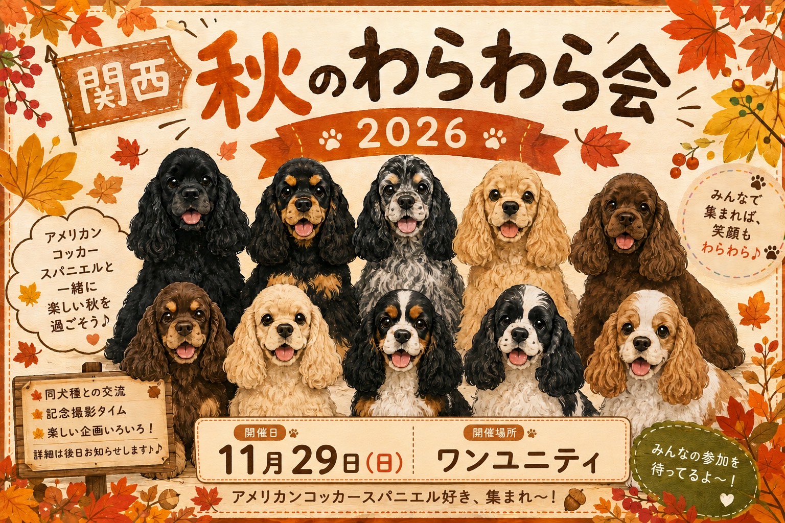 20026 秋のわらわら会